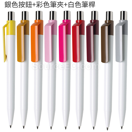 客製化按壓彩色塑膠廣告筆禮品