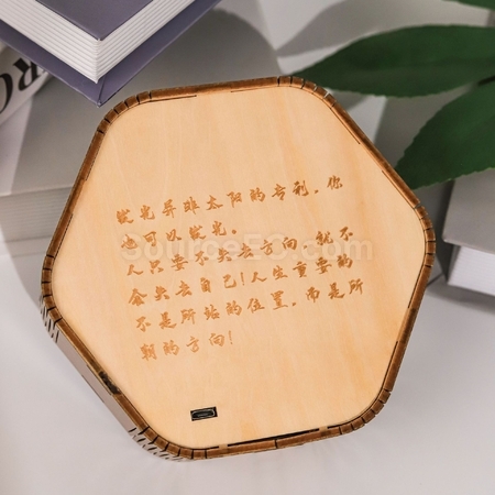 客製化木質雕刻燈禮品