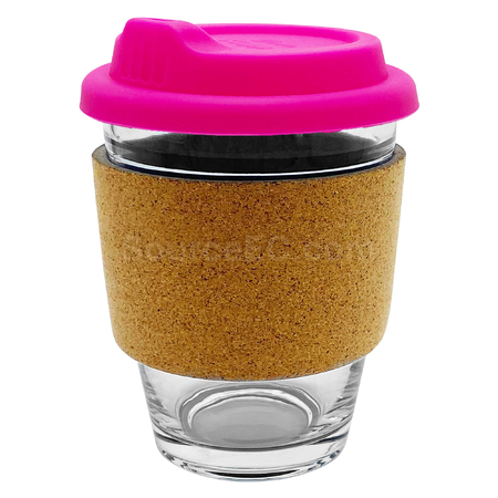 客製化玻璃咖啡杯 - 軟木帶禮品