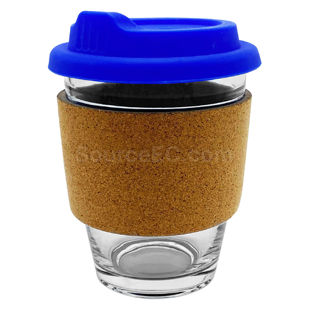 客製化玻璃咖啡杯 - 軟木帶禮品