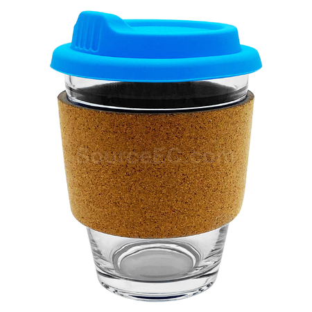 客製化玻璃咖啡杯 - 軟木帶禮品