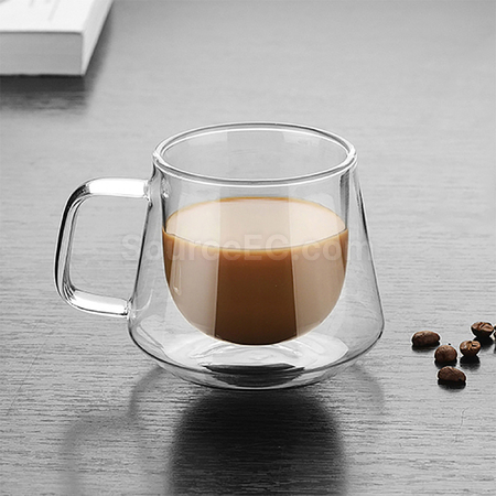 客製化鑽石玻璃咖啡杯禮品