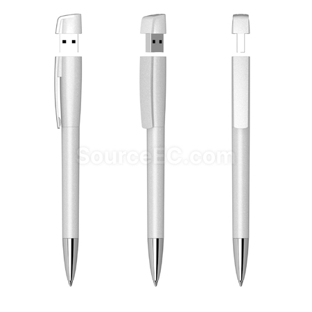 客製化金屬USB 筆 16GB 銀色禮品