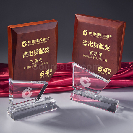 木質水晶座