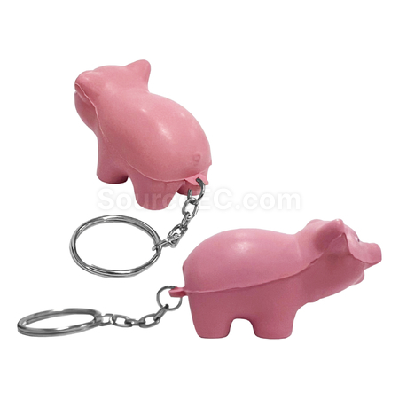 客製化壓力豬鑰匙圈禮品