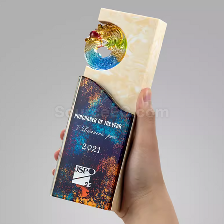 客製化大理石水晶獎座禮品