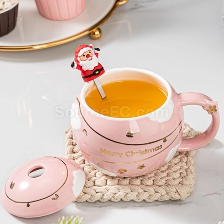 客製化聖誕杯陶瓷杯禮品