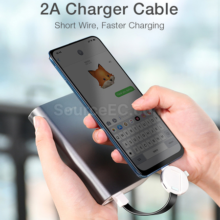 客製化小熊貓卡通數據充電線禮品