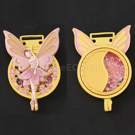 客製化舞蹈金屬獎牌禮品