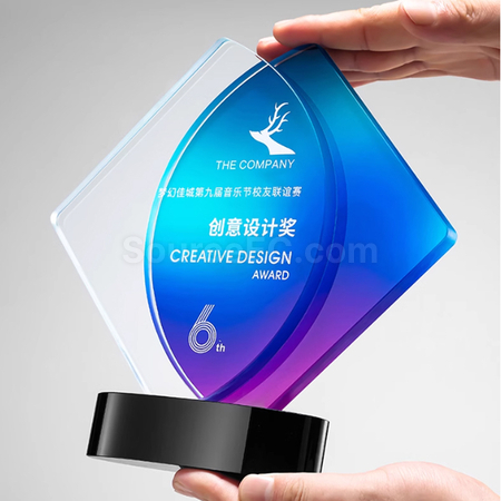 客製化水晶獎座禮品