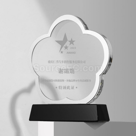 客製化水晶獎座禮品