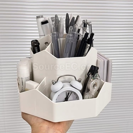 客製化大容量旋轉筆筒禮品