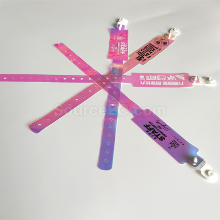 客製化PVC鐳射手帶禮品