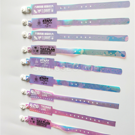 客製化PVC鐳射手帶禮品