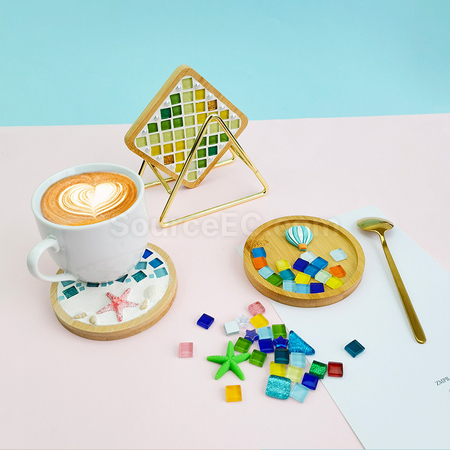 客製化馬賽克DIY杯墊禮品