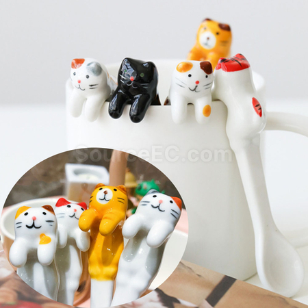 客製化可愛猫咪咖啡勺禮品