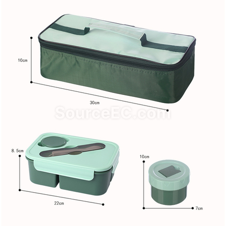 客製化便攜便當盒2件套裝禮品
