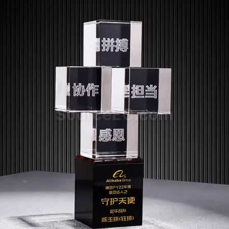客製化水晶獎座禮品
