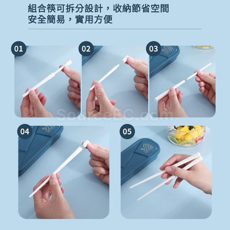 客製化日式便攜餐具3件組禮品