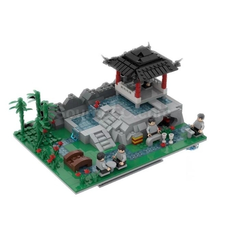 客製化定制塑料積木模型禮品