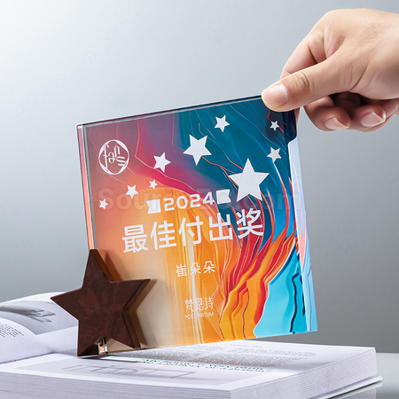 客製化大理石水晶獎座禮品