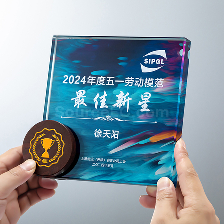 客製化大理石水晶獎座禮品