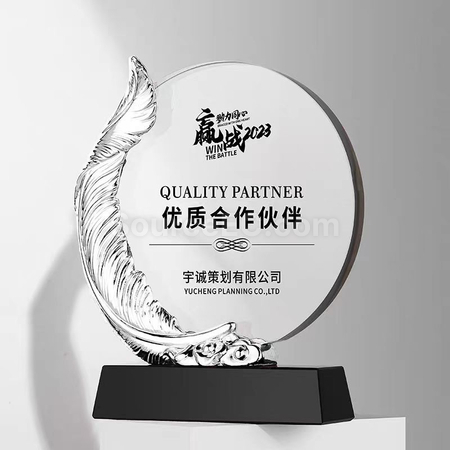 客製化金屬水晶座禮品