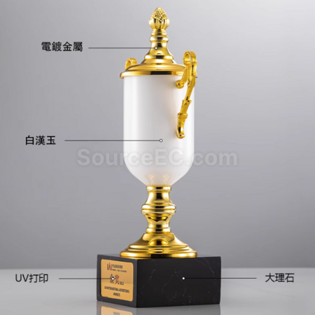 客製化大理石水晶獎座禮品