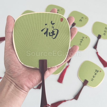 客製化日式小團扇禮品