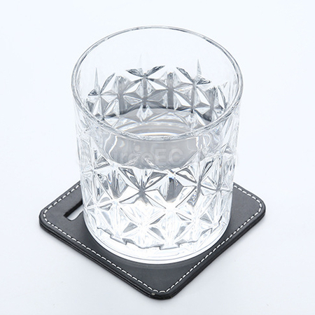 客製化PU皮革杯墊套裝禮品