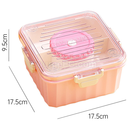 客製化透明沙拉飯盒禮品