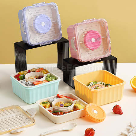 客製化透明沙拉飯盒禮品