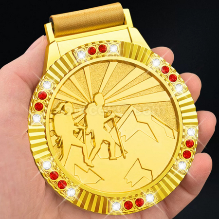 客製化登山金屬獎牌禮品