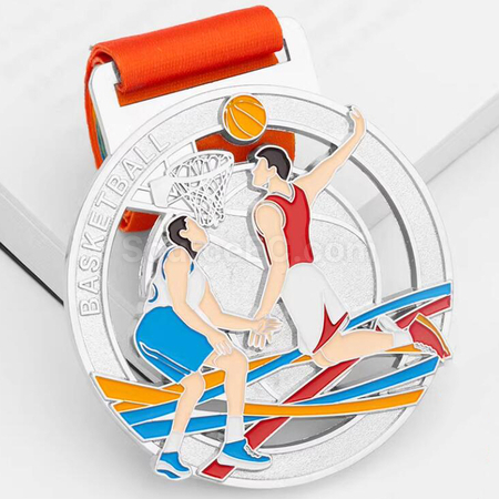 客製化籃球金屬獎牌禮品