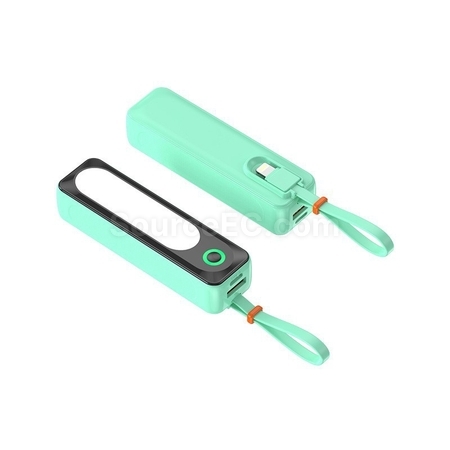 客製化帶線膠囊行動電源禮品