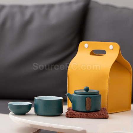 客製化手提便攜旅行茶具套裝禮品