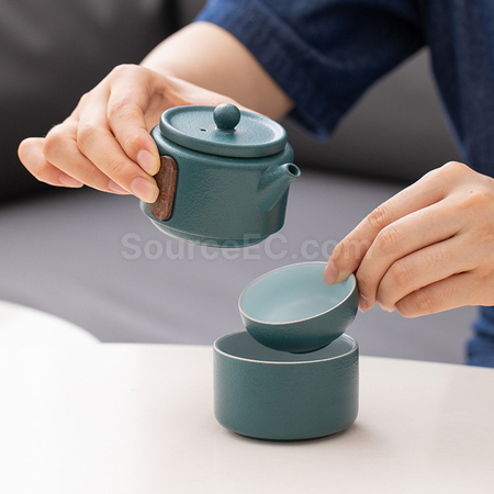 客製化手提便攜旅行茶具套裝禮品