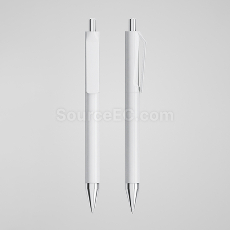 客製化三口寬夾廣告筆禮品