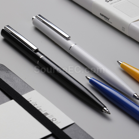 客製化三口按動廣告筆禮品