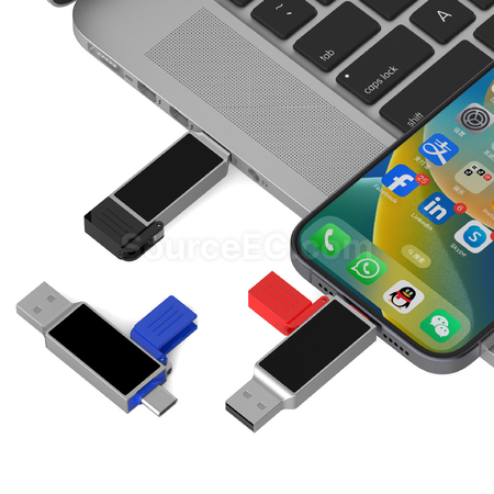 客製化Type-C發光隨身碟禮品