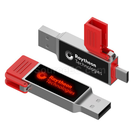 客製化Type-C發光隨身碟禮品