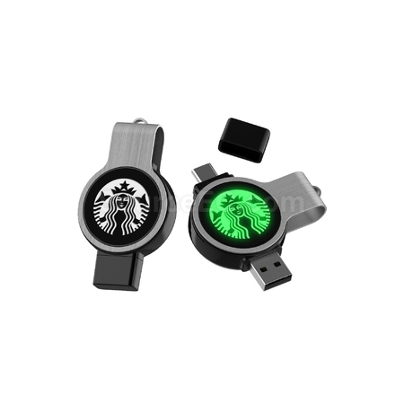 客製化Type-C發光隨身碟禮品