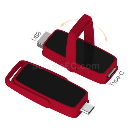 客製化Type-C發光隨身碟禮品