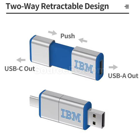 客製化Type-C兩用隨身碟禮品