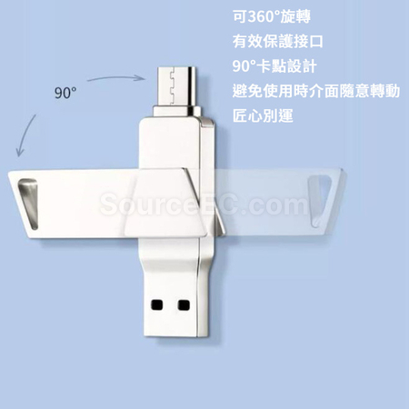 客製化Type-C兩用隨身碟禮品