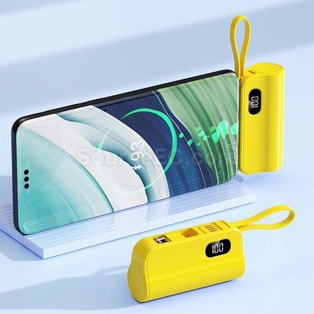 客製化膠囊行動電源帶支架禮品