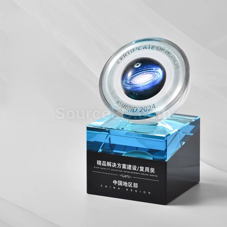 客製化水晶獎座禮品