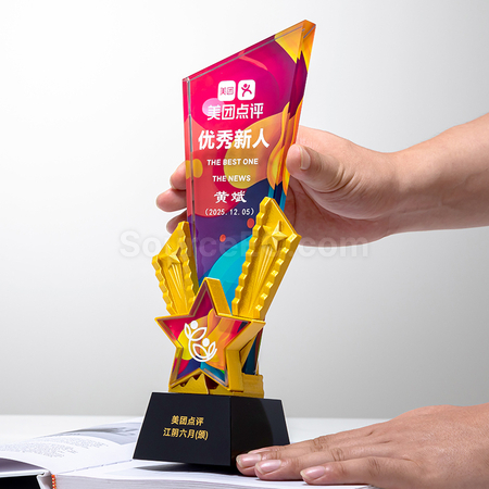 客製化水晶獎座禮品