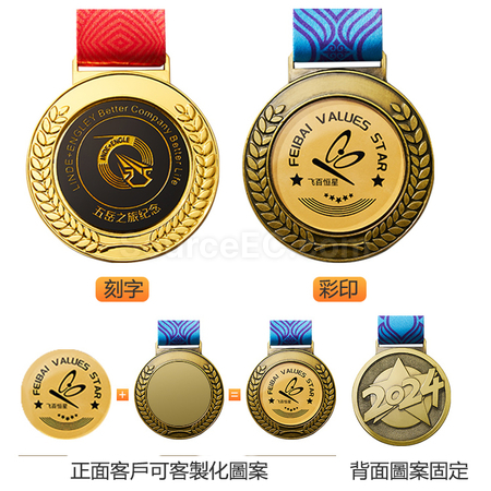 客製化2024金屬獎牌禮品