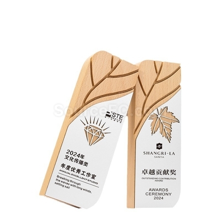客製化木獎座禮品
